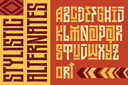 MAKALO - Ethnic Tribal Fonts, a Font by Konstantine Studio (Thumbnail 8 of 12)