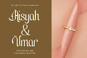 Haymila Islamic Display Font, a Serif Font by RantautypeStudio (Thumbnail 15 of 17)