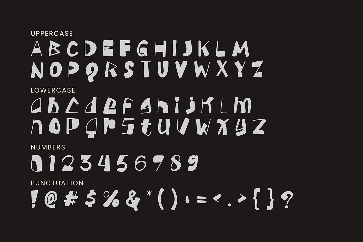Randomly, a Sans Serif Font by ahweproject (Photo 2 of 9)