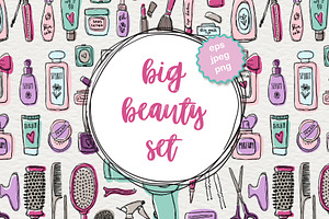 Big Beauty Vector Set