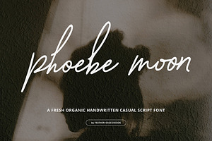 Phoebe Moon Font | Fresh Organic