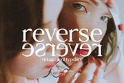 reverse - vintage serif typeface, a Serif Font by Mikhail Fukurou (Thumbnail 1 of 8)