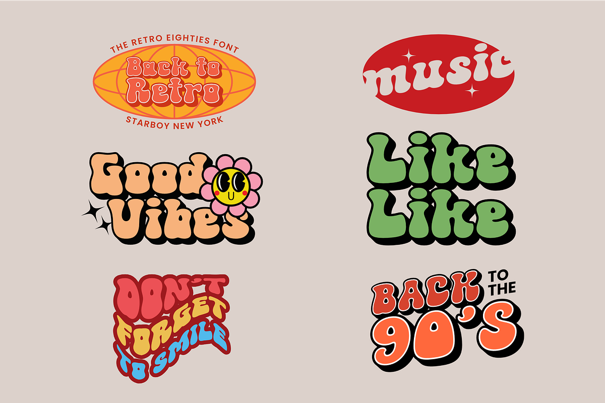 The Retro Eighties, a Serif Font by ahweproject (Photo 6 of 18)