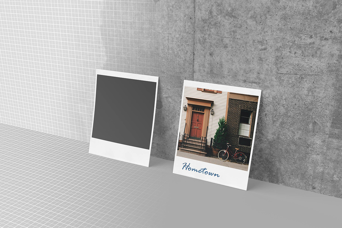 Instant Photo Mockup, a Mockup by KIPET (Photo 11 of 11)