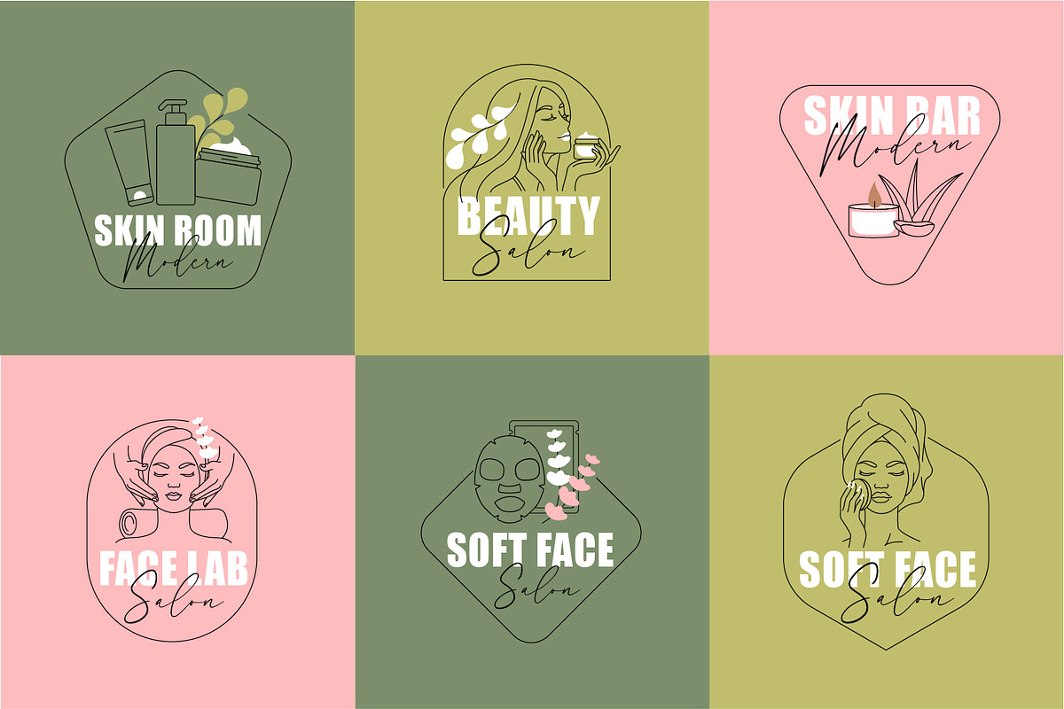 Minimal boho branding kit preview 8