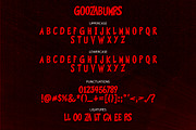 Goozabumps, a Font by DoubleZ Studio (Thumbnail 7 of 8)