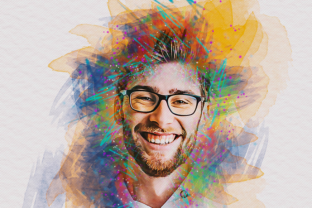 Watercolor Photoshop Action, an Action Add-On by Studio Retouch