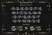 Shinery Loud Typeface, a Serif Font by alit design (Thumbnail 10 of 20)