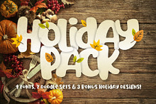 Holiday Font Pack
