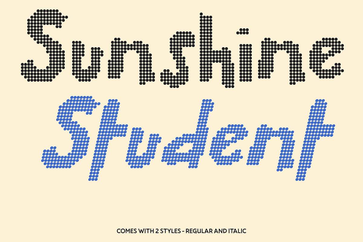 CS Wilkes Disco, a Sans Serif Font by Craft Supply Co. (Photo 3 of 8)