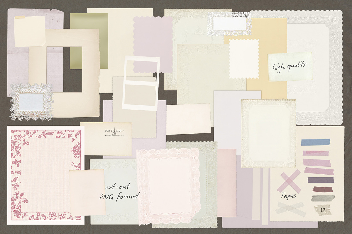 Bonjour - Coquette Papers Collection, a Texture Graphic by lerinartstudio (Photo 9 of 11)