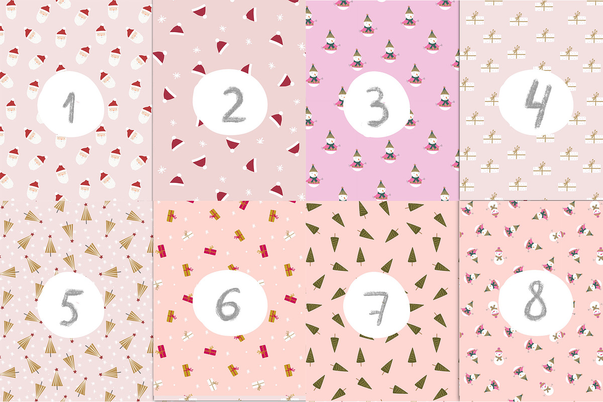 the Big Christmas bundle, a Pattern Graphic by Katie Lisker (Photo 10 of 27)