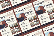 Real Estate Agency - Flyer, a Print Template by Izdihaar_Studio (Thumbnail 2 of 3)