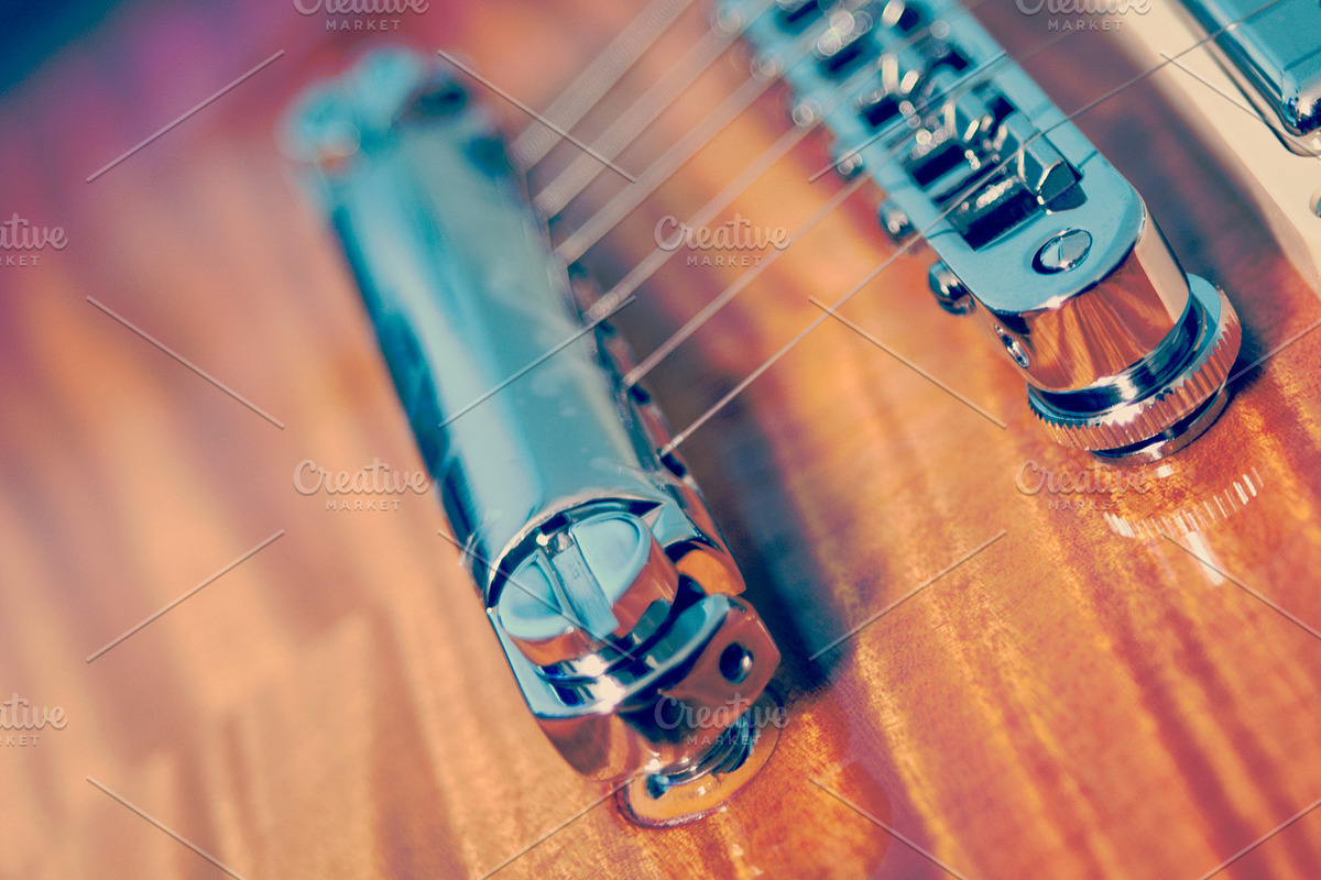 BUNDLE Vintage Guitar Bridge Strings preview 6