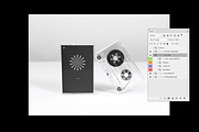 Transparent Cassette Mockup, a Packaging Mockup by Glue Lab (Thumbnail 5 of 5)
