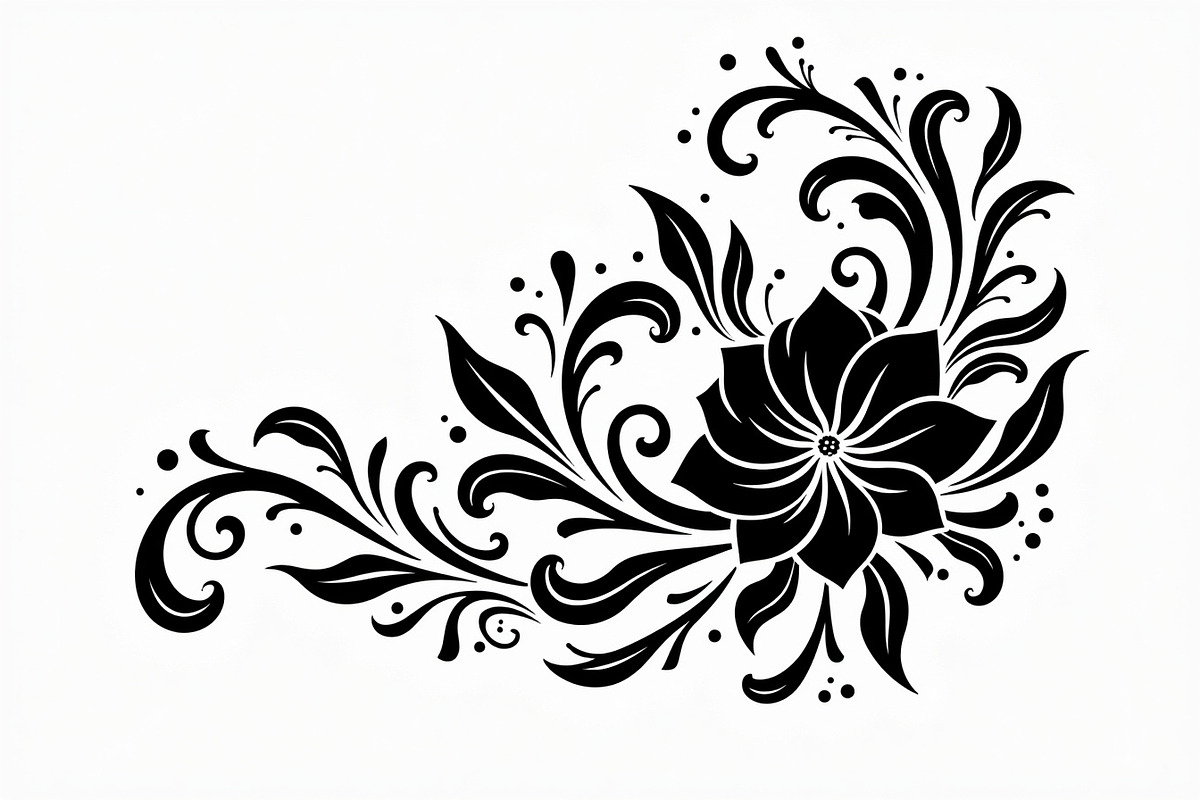 Classic Floral Border Collection, an Illustration by Artivon (Photo 8 of 21)