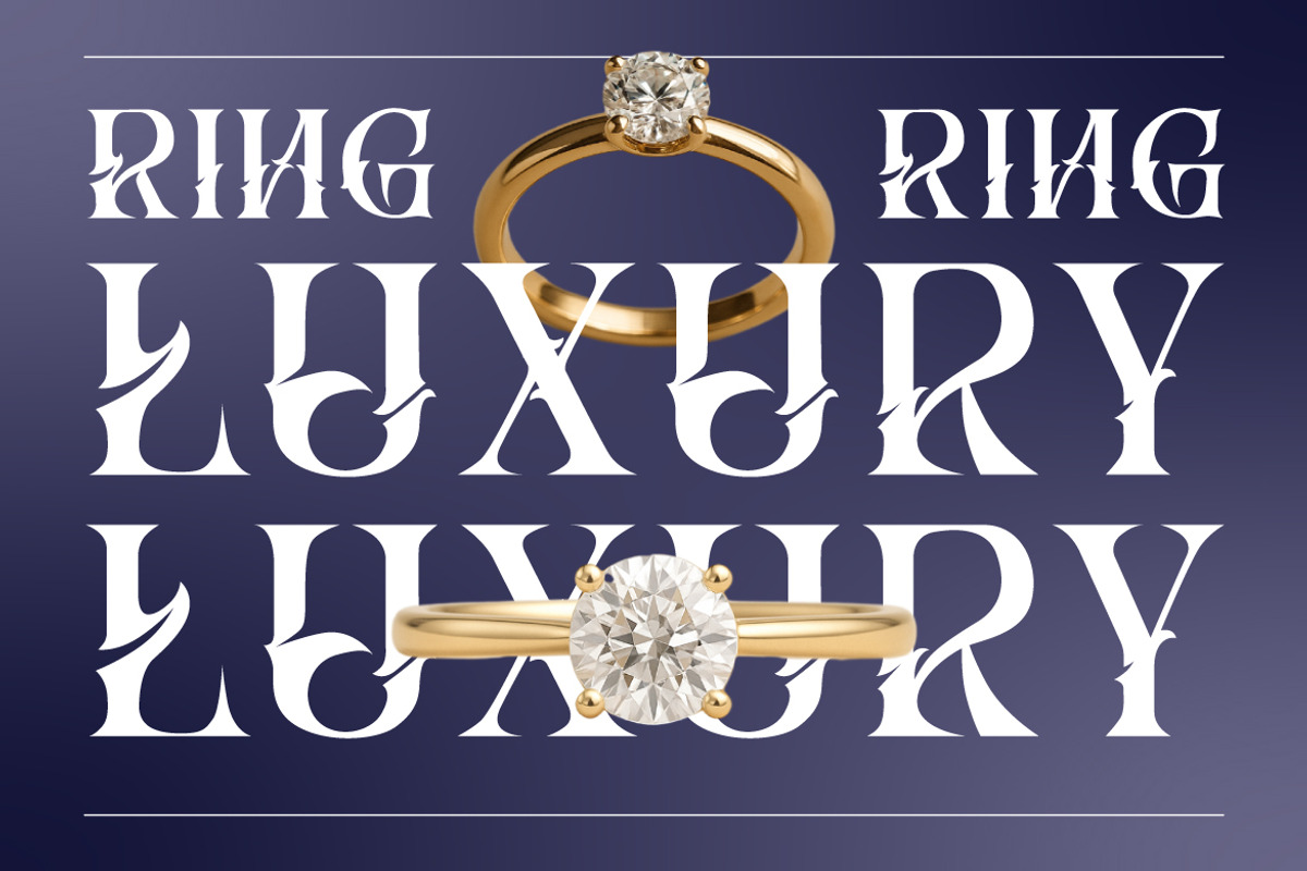 Hizba – Luxury Ornamental Serif Font, a Serif Font by kangfont Studio (Photo 6 of 10)