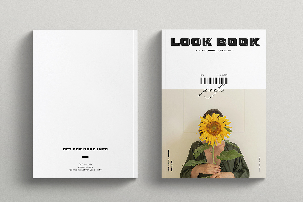 Minimal Look-Book Template, a Magazine Template by E-Type (Photo 7 of 7)