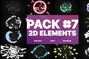 Elements Pack 07 | FCPX, a Templates & Theme by FlashFXbox (Thumbnail 1 of 2)