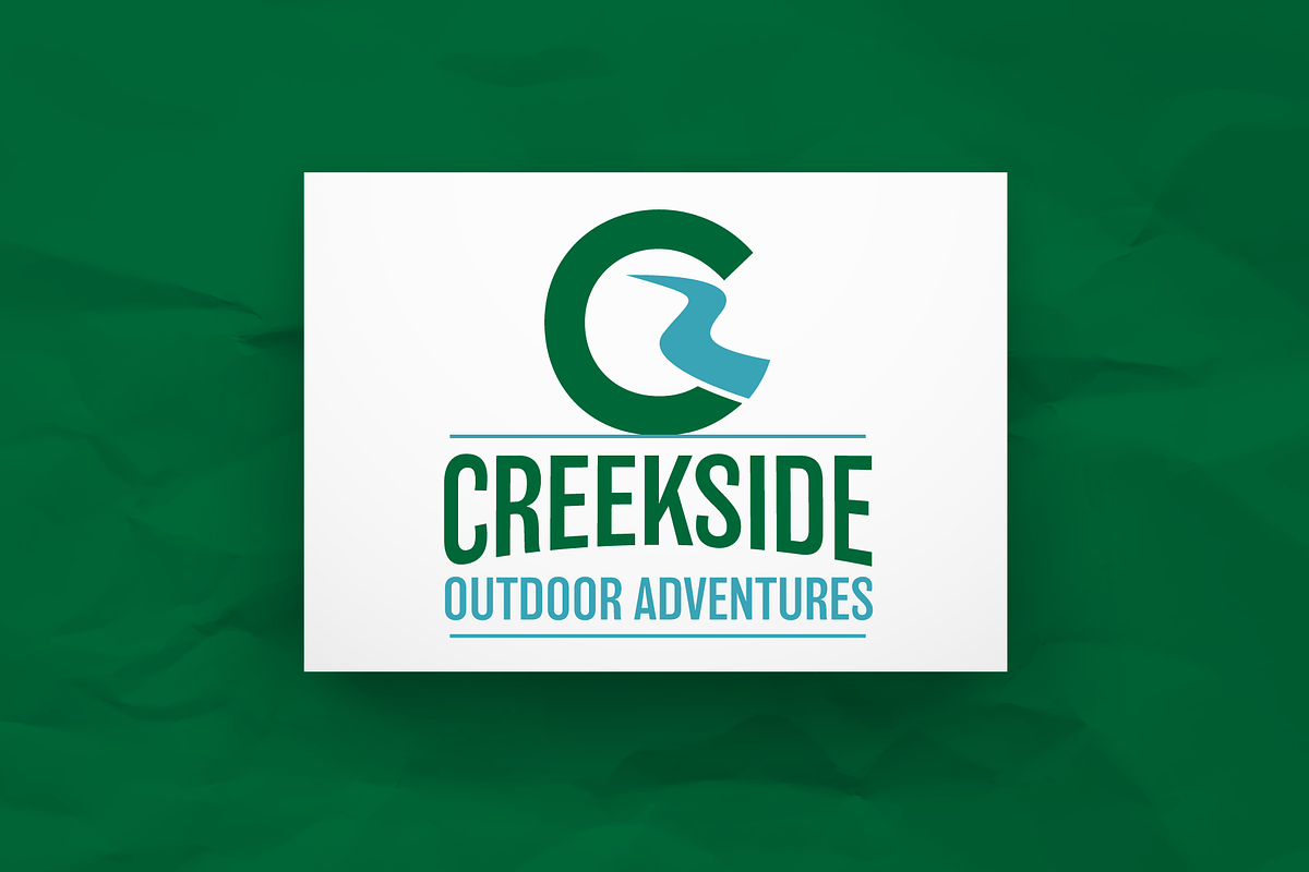 Creekside Outdoor Adventures Logo, a Branding & Logo Template by CreativeDolan (Photo 1 of 2)