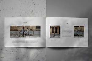 BIKELIFE Lookbook Brochure Template