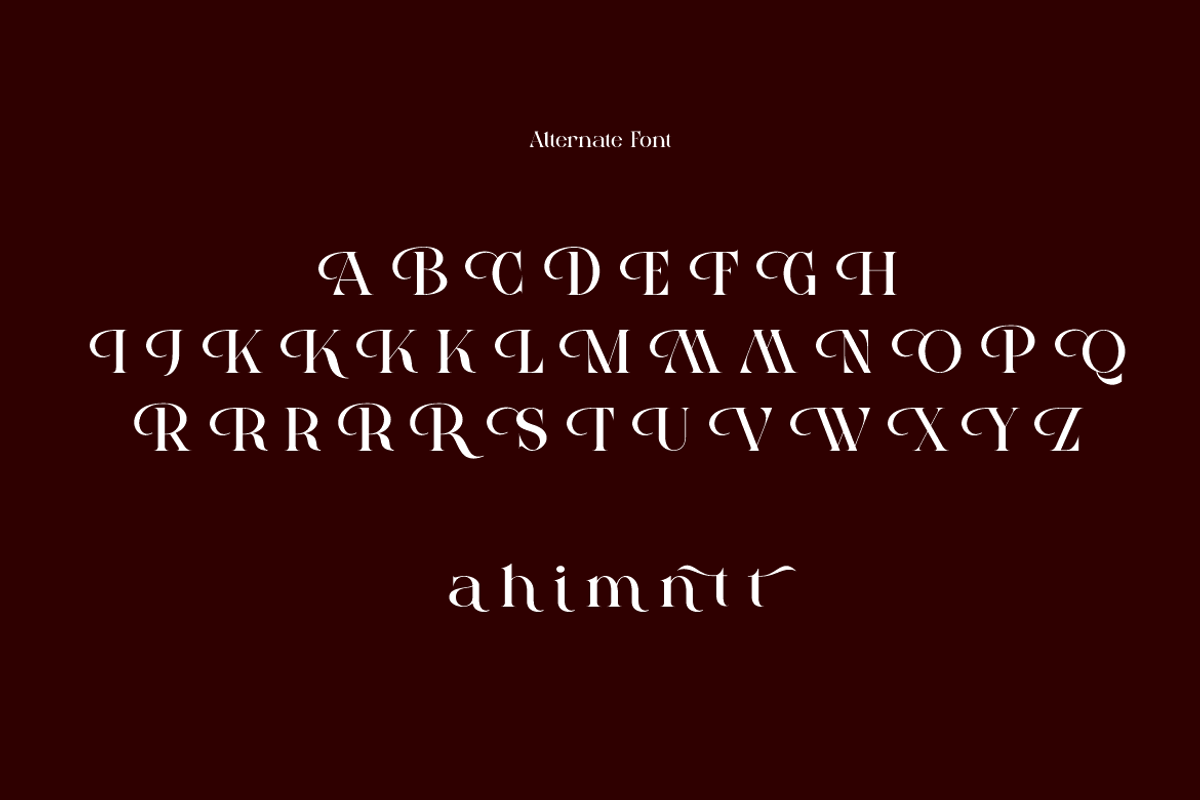 Ryfenot - Luxury Perfume Font, a Serif Font by Iqsiart Studio (Photo 13 of 14)