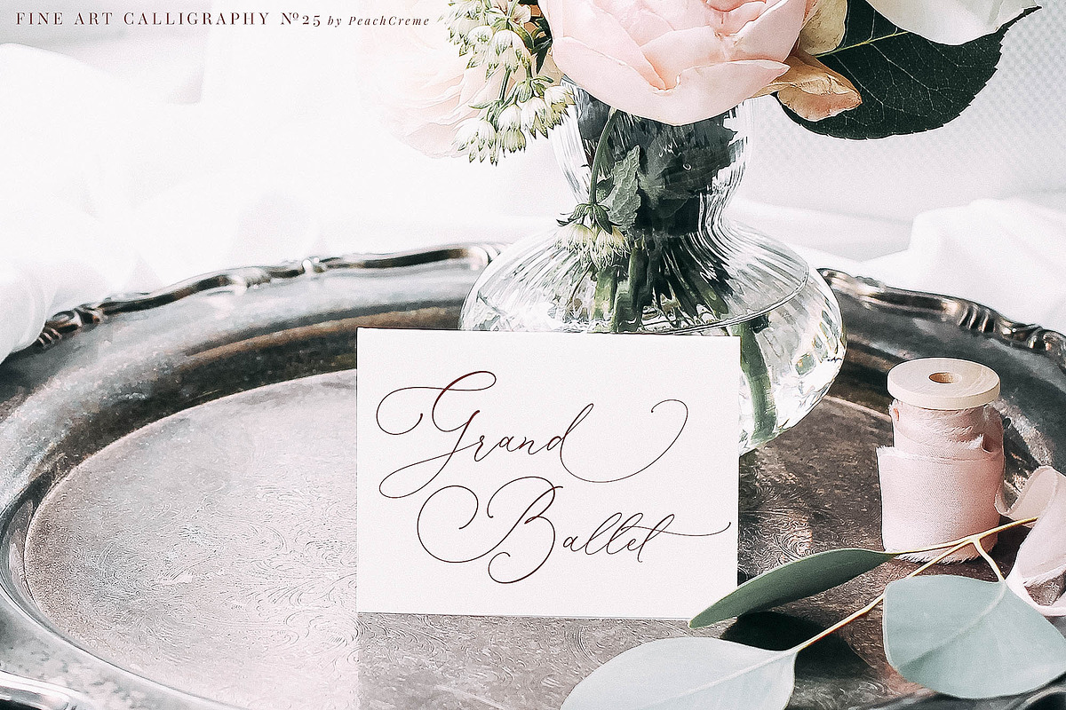 Saint Gerald//Luxury Font SALE !!!, a Handwritten Font by PeachCreme (Photo 8 of 14)