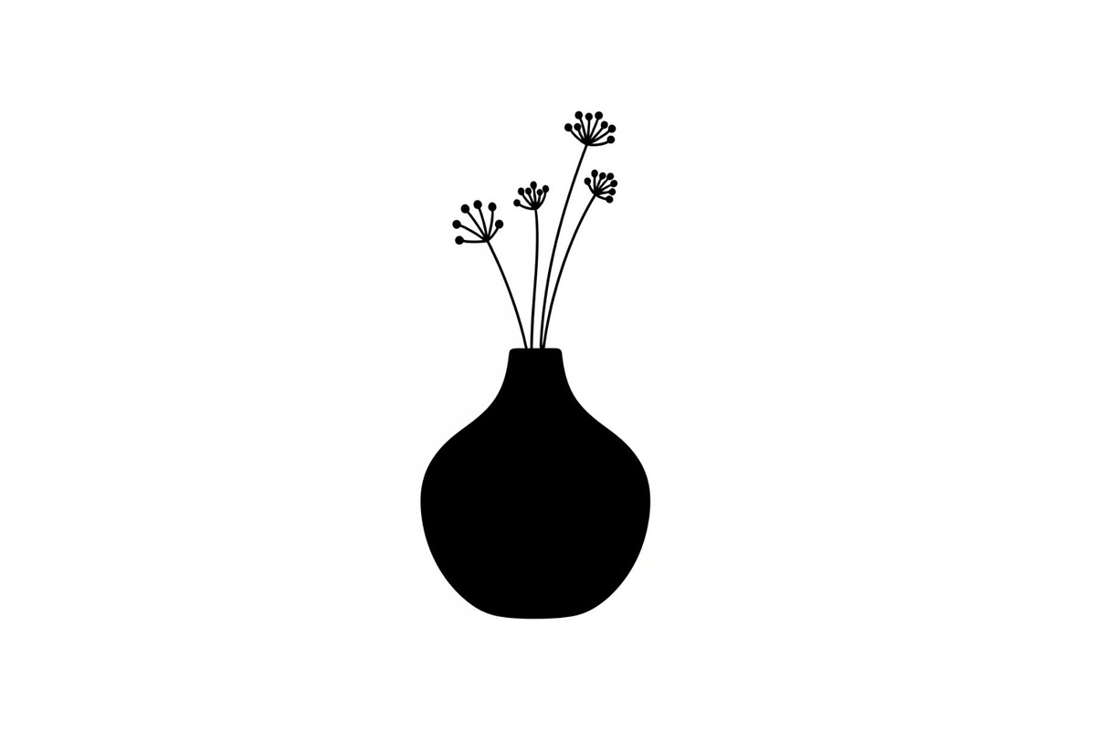Flower Vase Silhouette Vector Bundle, an Illustration by Designs_River (Photo 50 of 51)