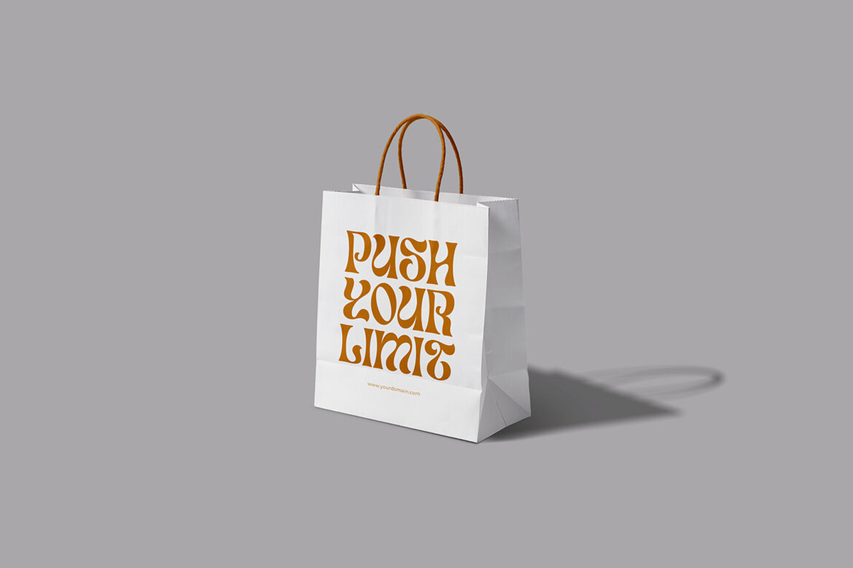 Realistic Shopping Bag Mockup PSD, a Merchandise Mockup by MA-KING_ART (Photo 2 of 5)