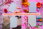 Mockup Photos for Paper and Design, a Print Template by Dear Darling Design (Thumbnail 5 of 13)