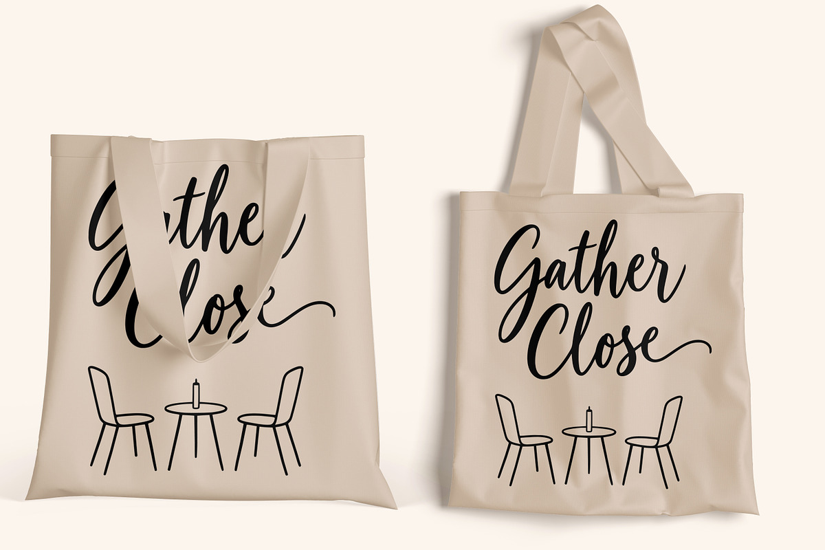 Gather Close Cozy Chairs Line Art, an Object Illustration by Ghagra (Photo 6 of 7)