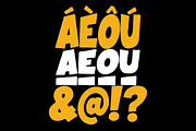 Garned - Bold Display Typeface, a Sans Serif Font by Typebae (Thumbnail 9 of 9)