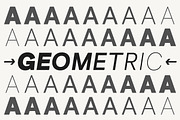 Horiva Sans Geometric | 50% OFF, a Sans Serif Font by Lettertype Studio (Thumbnail 3 of 17)