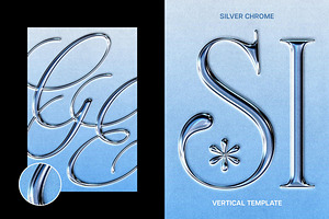 Silver Stamp Vertical Text Effect, a Layer Style Add-On by Design Squad