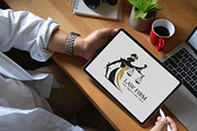 Modern Lady Justice Logo Template, a Branding & Logo Template by YUDesignStore (Thumbnail 7 of 8)