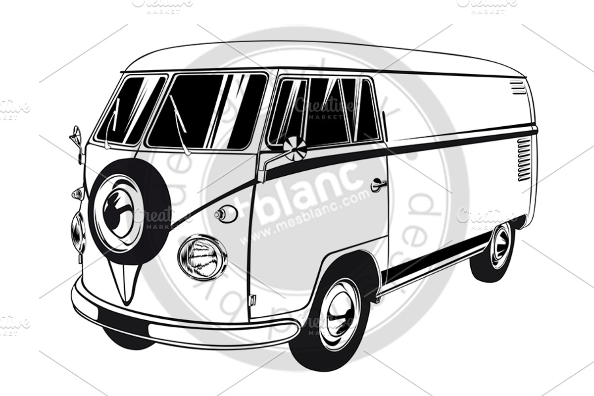 Hippie van, a Graphic by mesblanc (Photo 3 of 4)