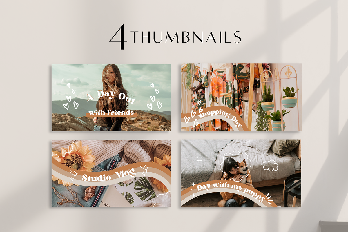 YouTube Branding Kit Canva, a Social Media Template by Creative Pixi (Photo 2 of 9)