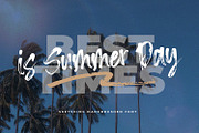 Sketching - The Handbrushed Typeface, a Script Font by Graphicfresh (Thumbnail 4 of 10)