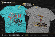 T-Shirt Design Template 005, an Object Graphic by KENEDIK DESIGN STUDIO (Thumbnail 2 of 5)