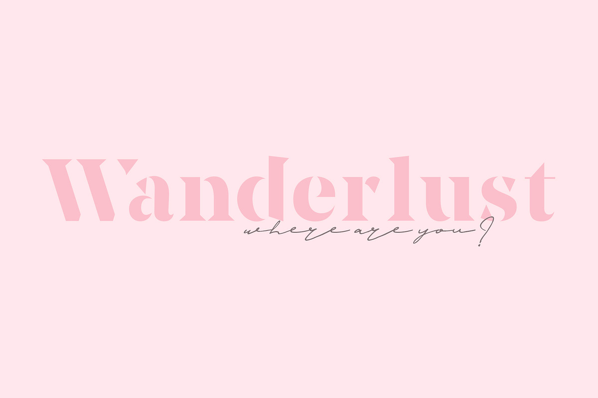 Angeles | A Serif Font Family, a Serif Font by Pixel Supply Co. (Photo 9 of 9)