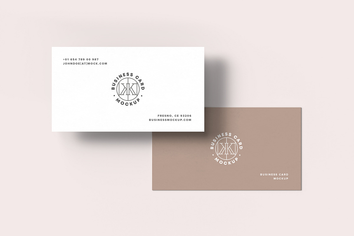 Business Card Mock-up 90x50, an Advertising Mockup by Yogurt86 (Photo 5 of 16)