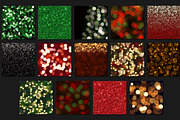 Christmas Bokeh Backgrounds, a Pattern Graphic by Paper Farms (Thumbnail 2 of 2)