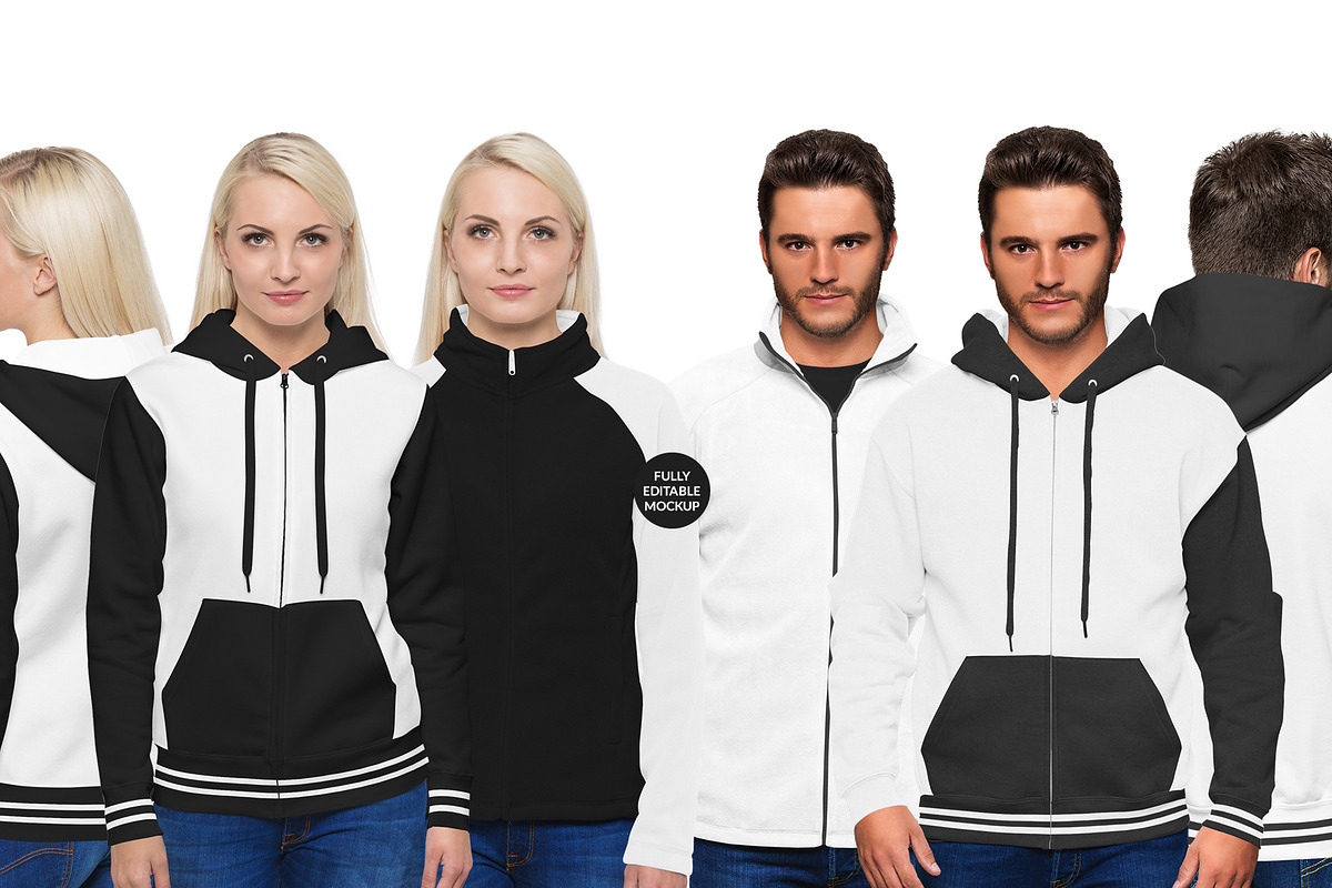 HOODIE & FLEECE BUNDLE 25xMock-ups, a Books & Magazine Mockup by Apparel_Mockups (Photo 7 of 28)