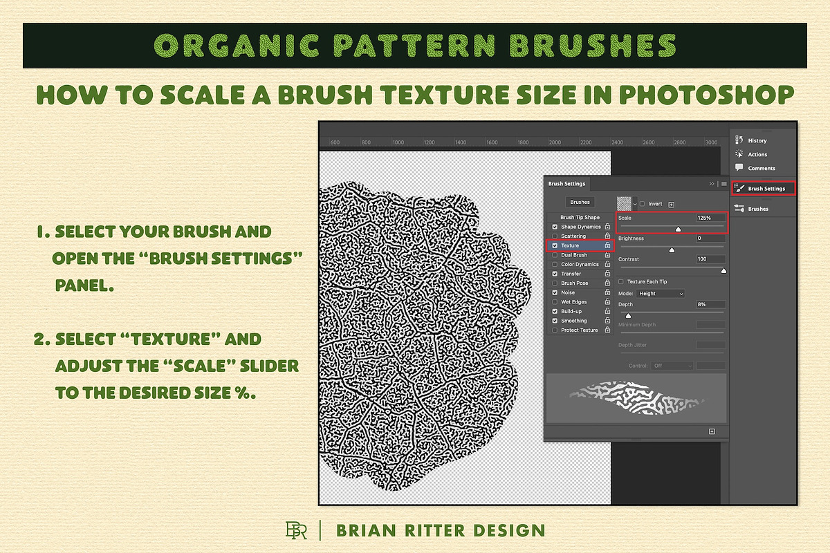 Organic Toolkit, a Brush Add-On by Brian Ritter Design (Photo 13 of 13)
