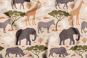 Starlit Safari Graphic Collection, an Animal Illustration by rouxsupplyco (Thumbnail 11 of 16)