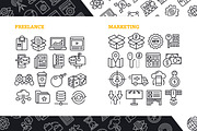 Collection Lines Icons (430+), an Outline Icon by ToozDesign (Thumbnail 12 of 18)