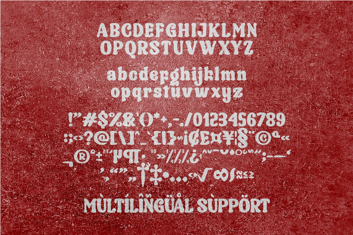 Sauce Tomato Retro Serif Bold Font, a Serif Font by suhadidesign (Photo 8 of 10)