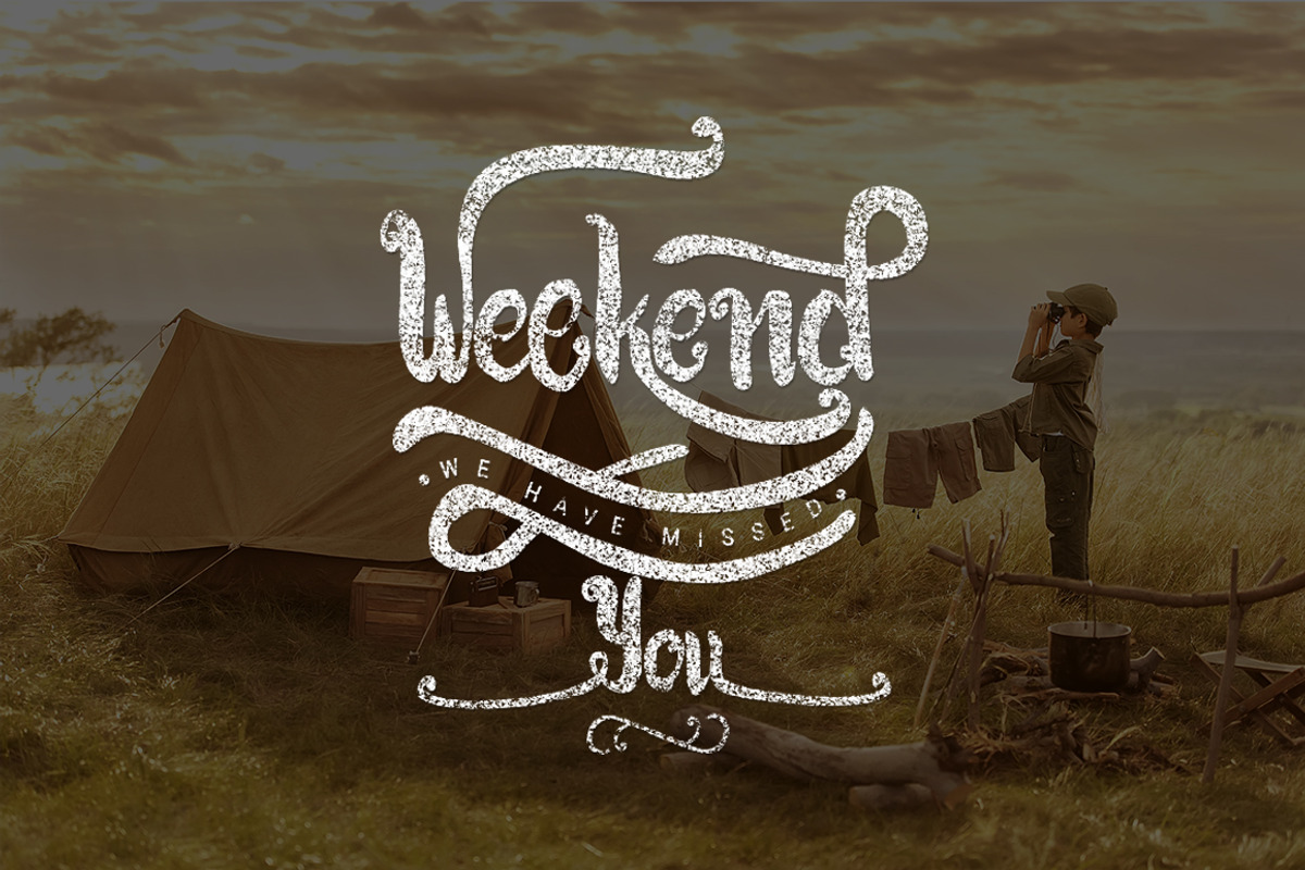 Kracktone Typeface, a Script Font by Thirtypath Studio (Photo 3 of 5)