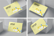 A4-A5-A6 Landscape Post Card Mockups, an Advertising Mockup by megostudi0 (Thumbnail 1 of 6)