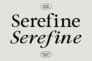 Serefine – Elegant & Romantic Serif, a Font by Sohel Studio (Thumbnail 2 of 13)